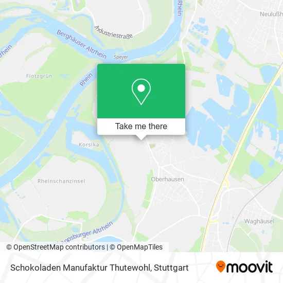 Карта Schokoladen Manufaktur Thutewohl