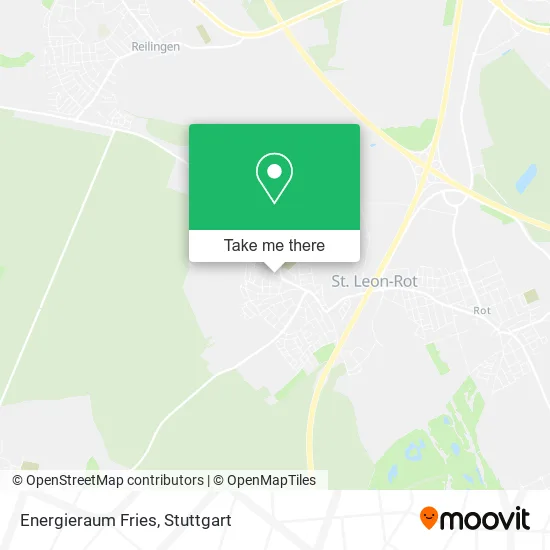 Карта Energieraum Fries