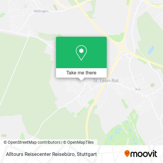 Alltours Reisecenter Reisebüro map