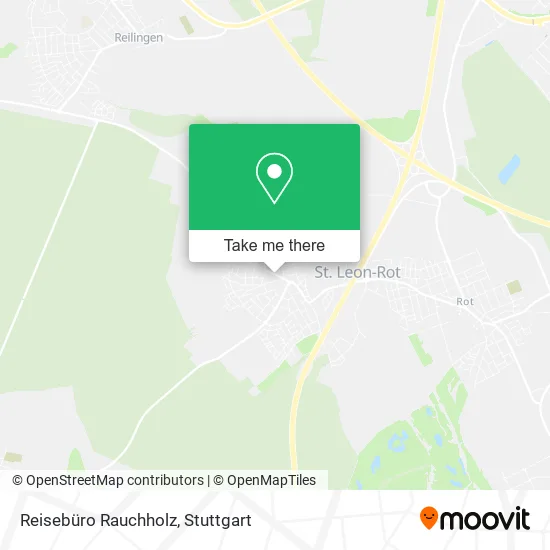 Карта Reisebüro Rauchholz