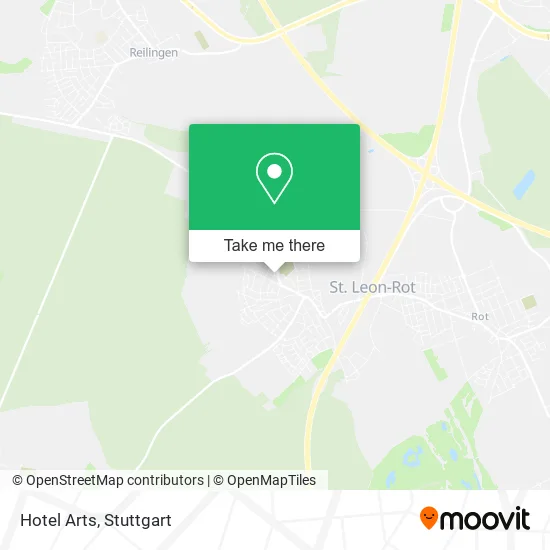 Карта Hotel Arts