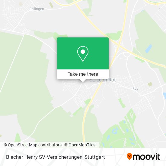 Blecher Henry SV-Versicherungen map