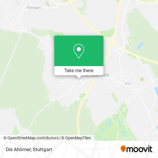 Карта Die Ahörner