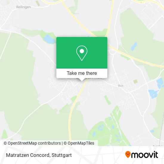 Карта Matratzen Concord