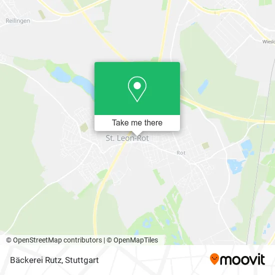 Карта Bäckerei Rutz