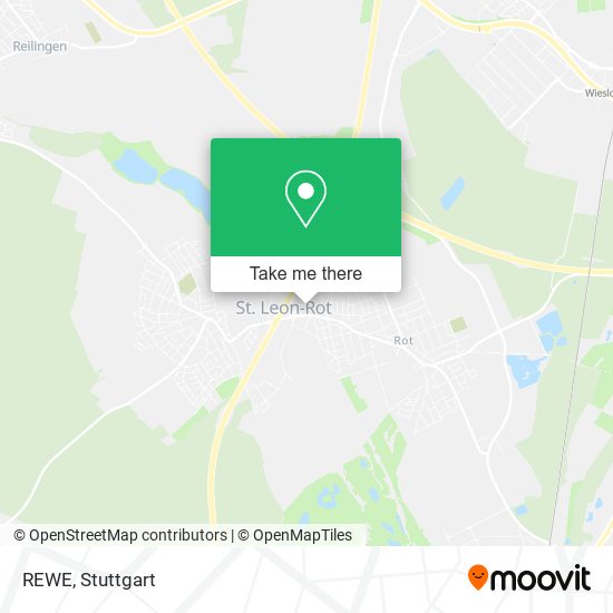 REWE map