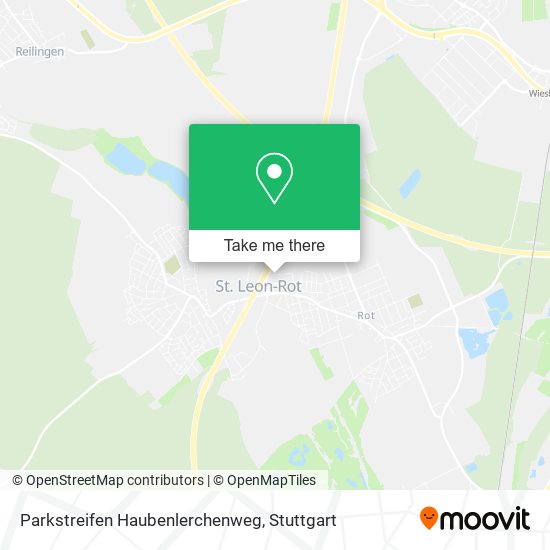 Parkstreifen Haubenlerchenweg map