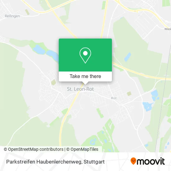 Карта Parkstreifen Haubenlerchenweg