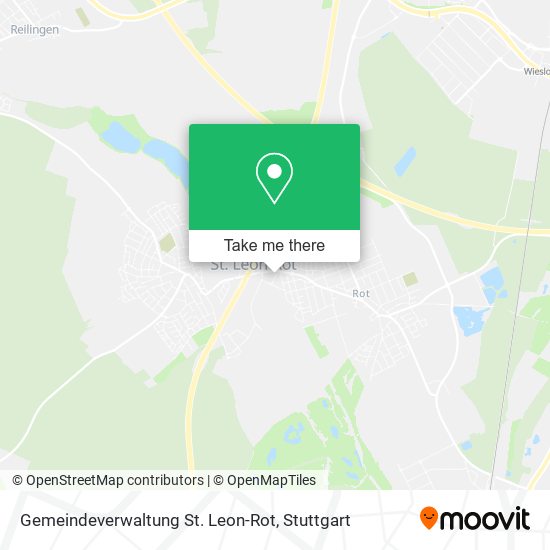 Gemeindeverwaltung St. Leon-Rot map