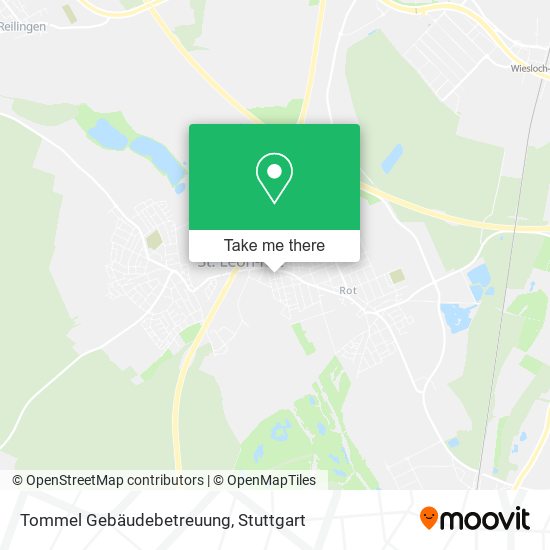 Tommel Gebäudebetreuung map