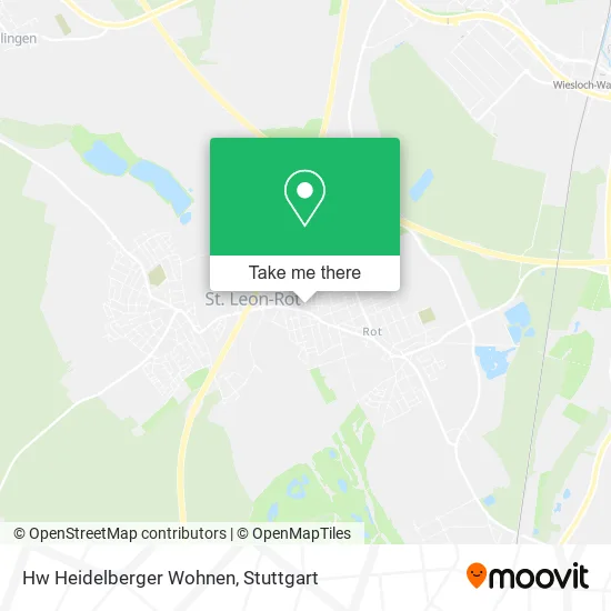 Карта Hw Heidelberger Wohnen