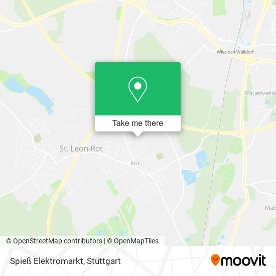 Карта Spieß Elektromarkt