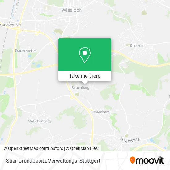 Карта Stier Grundbesitz Verwaltungs