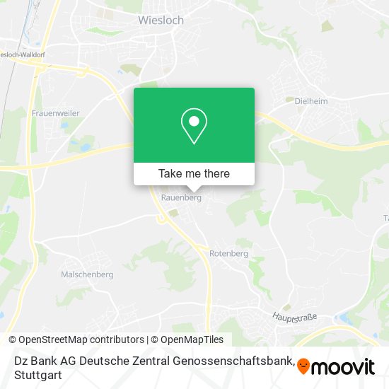 Dz Bank AG Deutsche Zentral Genossenschaftsbank map