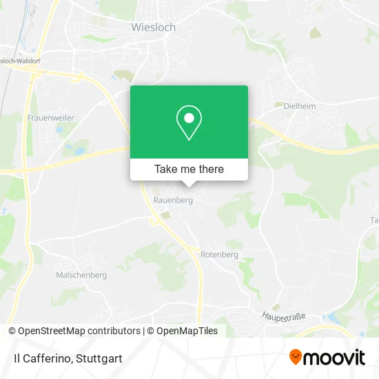 Карта Il Cafferino