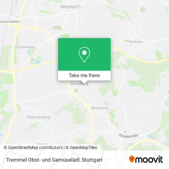 Карта Tremmel Obst- und Gemüselädl