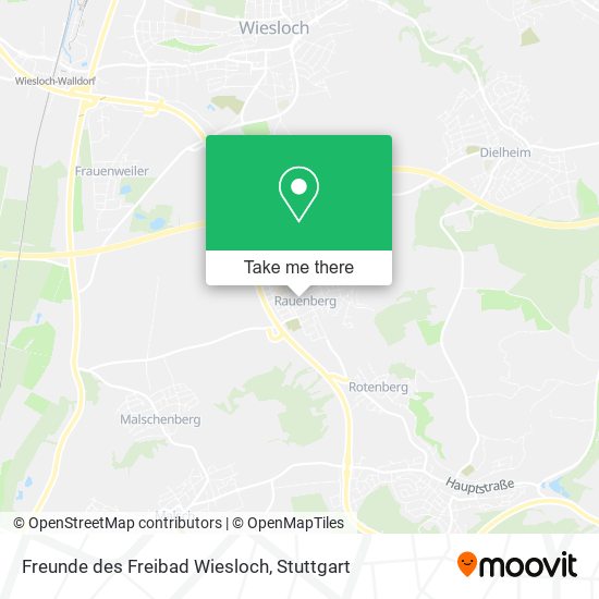 Карта Freunde des Freibad Wiesloch