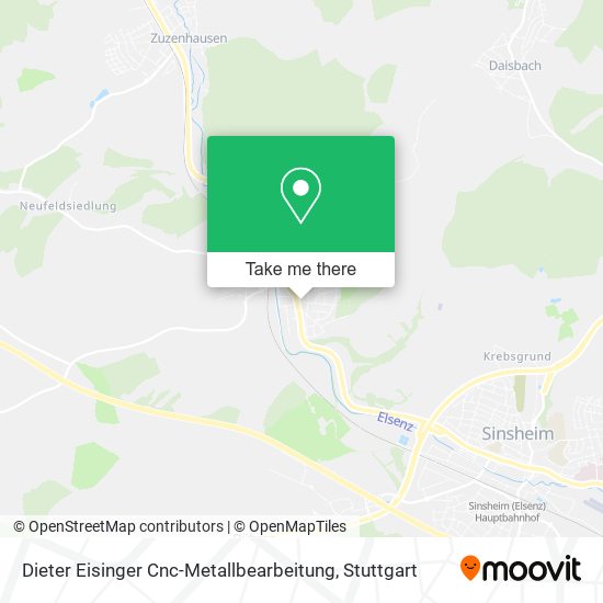 Dieter Eisinger Cnc-Metallbearbeitung map