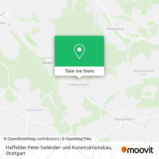 Haffelder Peter Geländer- und Konstruktionsbau map