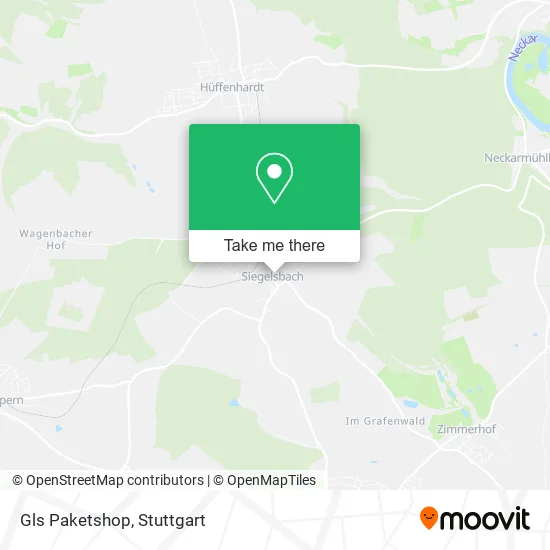 Карта Gls Paketshop