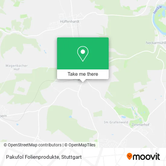 Карта Pakufol Folienprodukte