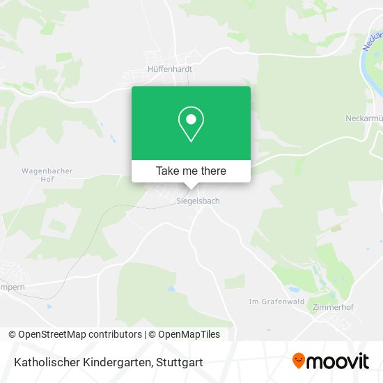 Katholischer Kindergarten map