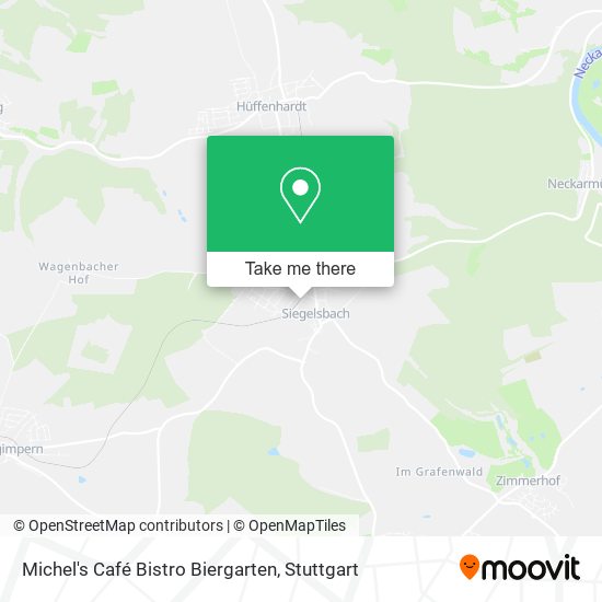Michel's Café Bistro Biergarten map