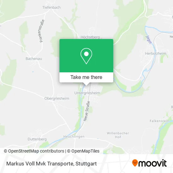 Карта Markus Voll Mvk Transporte