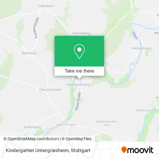 Карта Kindergarten Untergriesheim