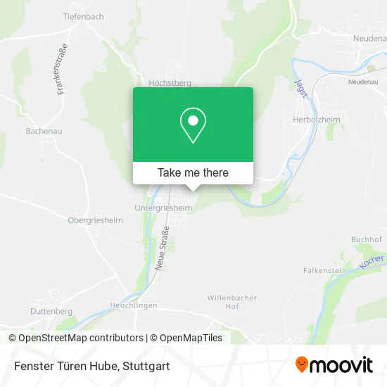 Карта Fenster Türen Hube