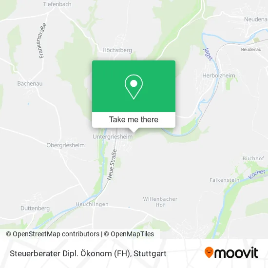 Карта Steuerberater Dipl. Ökonom (FH)