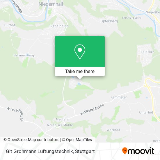 Glt Grohmann Lüftungstechnik map