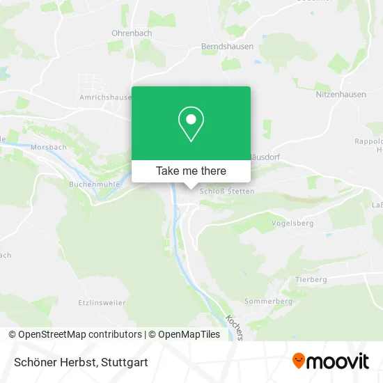 Карта Schöner Herbst