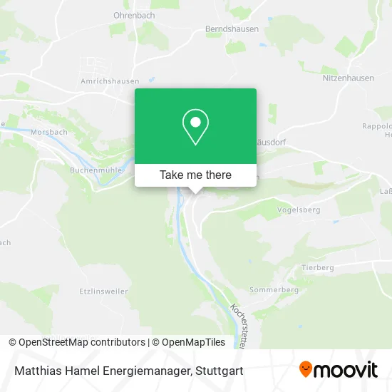 Карта Matthias Hamel Energiemanager