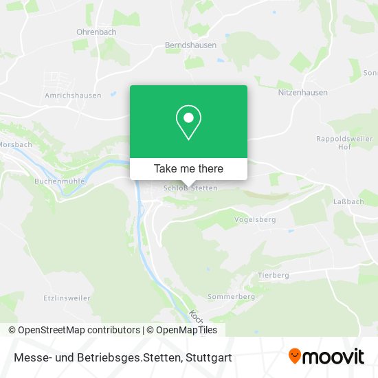 Messe- und Betriebsges.Stetten map