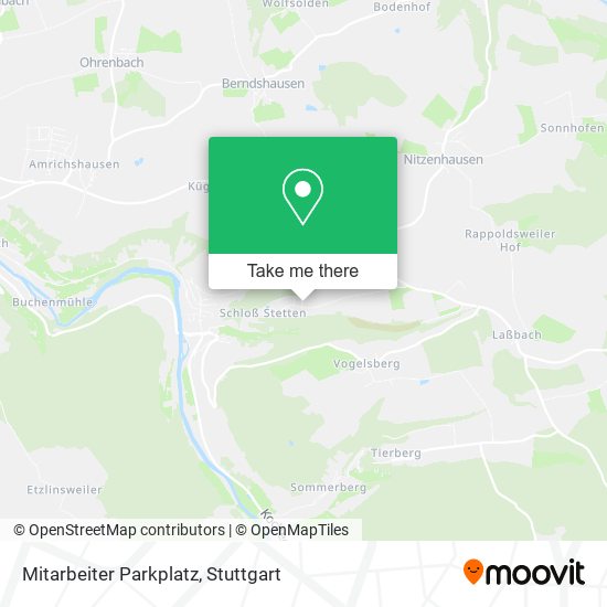 Mitarbeiter Parkplatz map