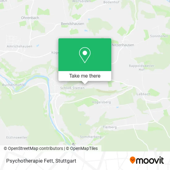 Карта Psychotherapie Fett