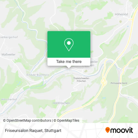 Карта Friseursalon Raquet