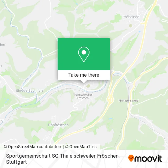Карта Sportgemeinschaft SG Thaleischweiler-Fröschen