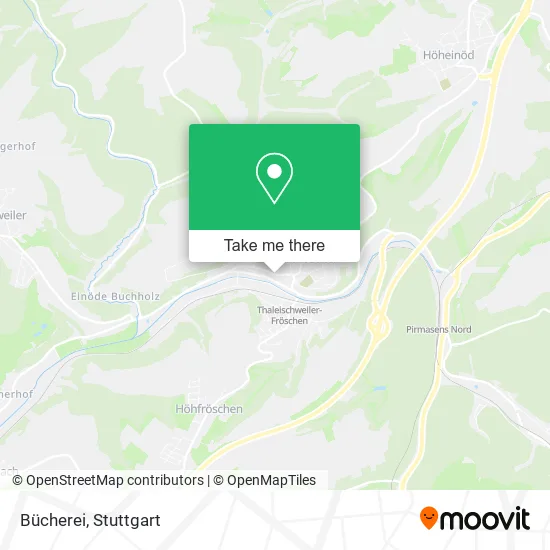 Карта Bücherei