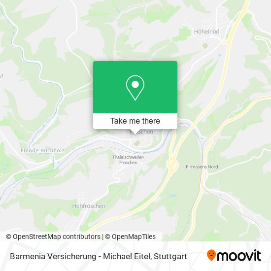 Barmenia Versicherung - Michael Eitel map