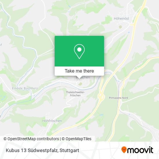 Kubus 13 Südwestpfalz map