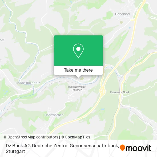 Карта Dz Bank AG Deutsche Zentral Genossenschaftsbank