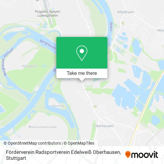 Förderverein Radsportverein Edelweiß Oberhausen map