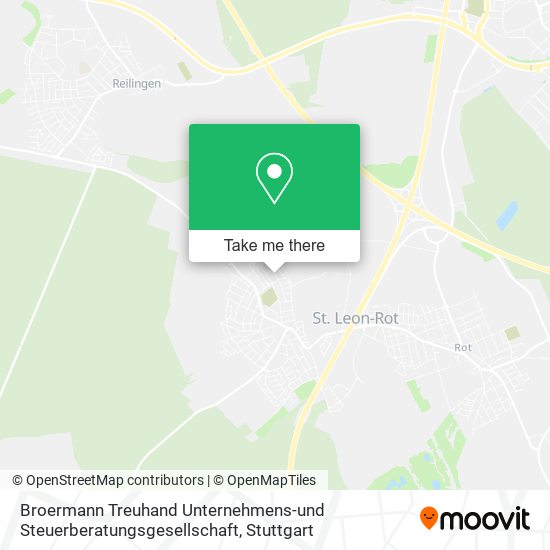Broermann Treuhand Unternehmens-und Steuerberatungsgesellschaft map