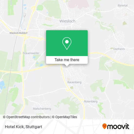 Карта Hotel Kick