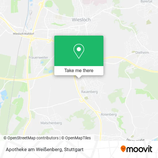 Карта Apotheke am Weißenberg