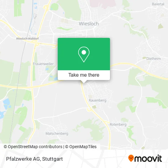 Карта Pfalzwerke AG