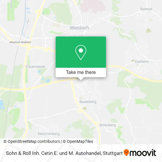 Карта Sohn & Roll Inh. Cetin E. und M. Autohandel