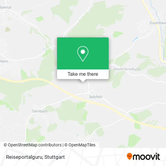 Reiseportalguru map